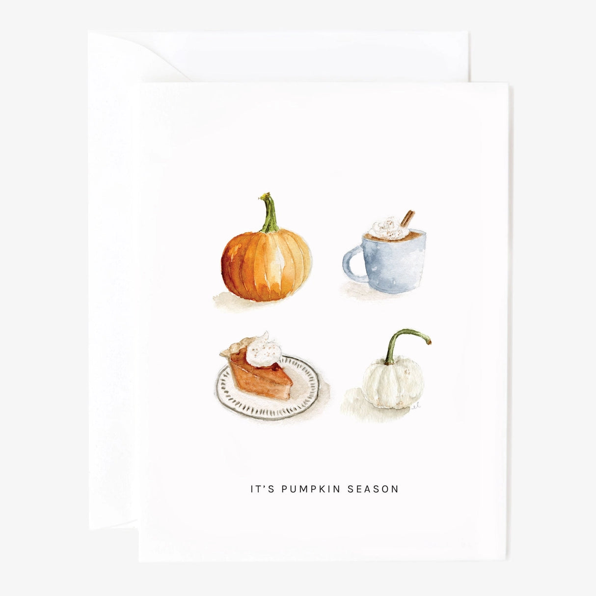 Pumpkin Season Greeting Card - emily lex studio