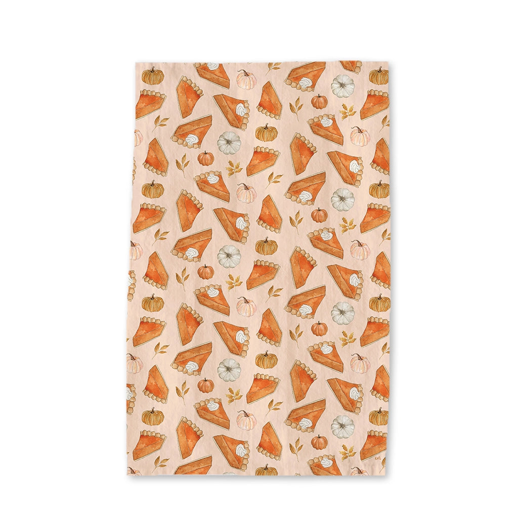 Pumpkin Pie Tea Towel - KelseyMDesigns