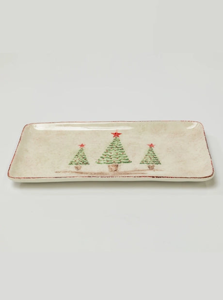 Holiday Rectangular Tray - Zafferano America