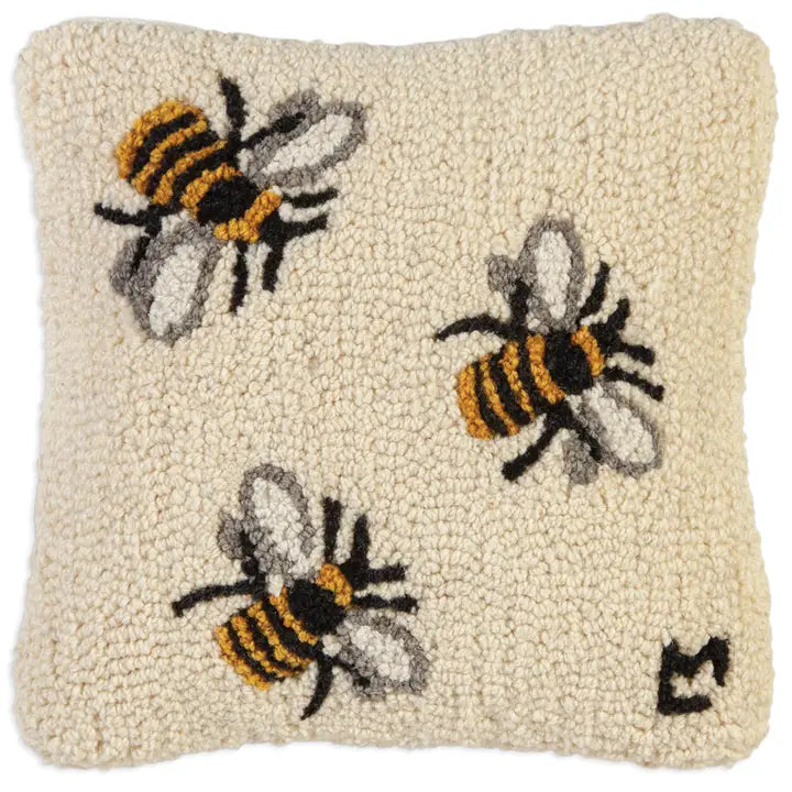 Three Bees Pillow - Chandler 4 Corners