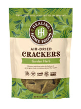 Air-Dried Garden Herb Crackers - Healing Home Foods