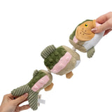 Trout Jointed Shake Play Dog Toy - Tall Tails