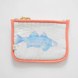 Blue Fish Coin Purse - Sara Fitz