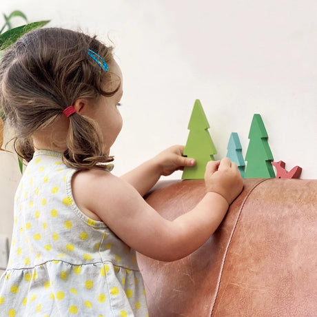 Fir Tree Tops Wood Toys - Tender Leaf Toys
