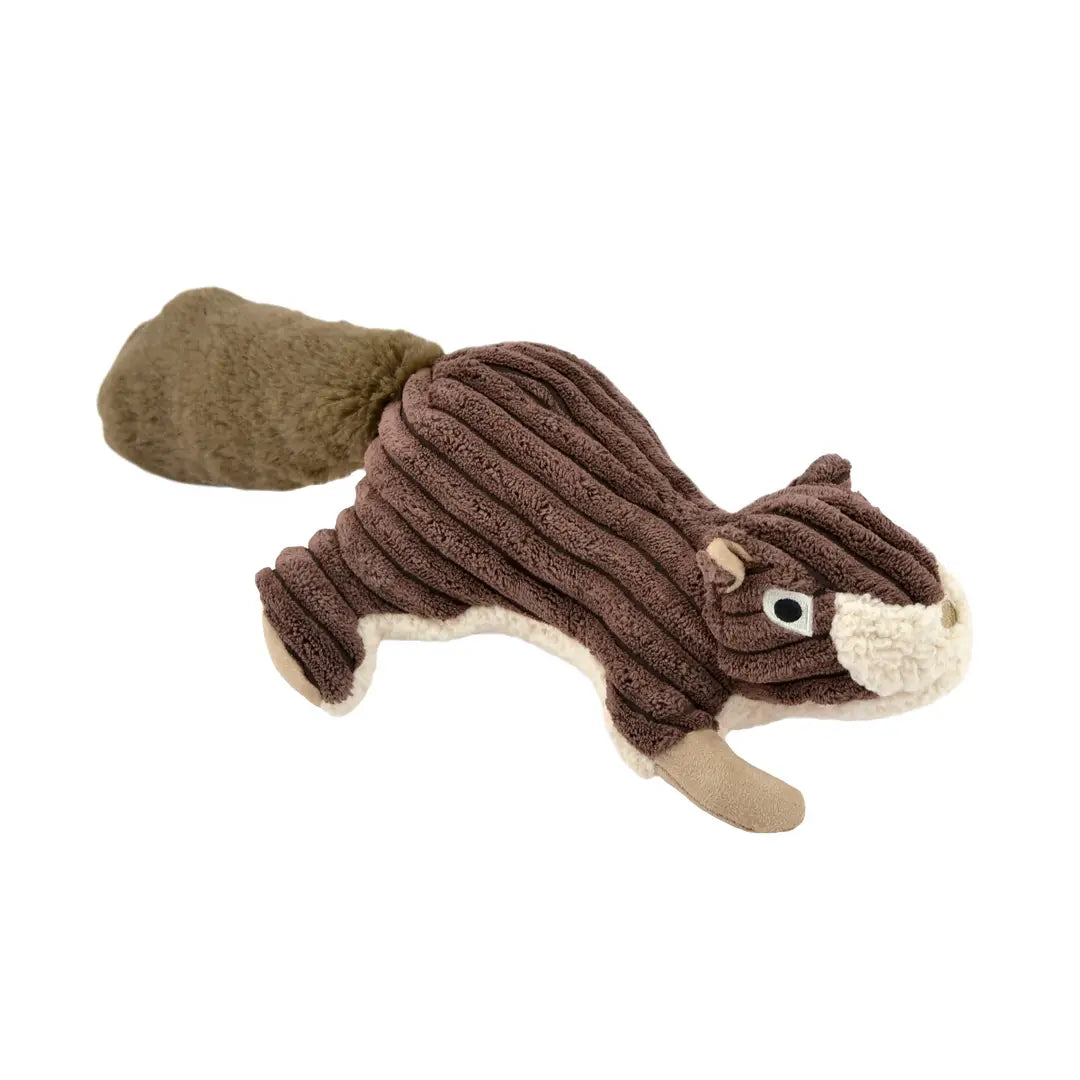 Plush Squirrel Squeaker Dog Toy - Tall Tails