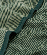 Harborview Herringbone Forest Green Blanket - ChappyWrap