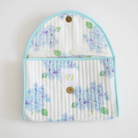 Blue Hydrangea Clutch - Sara Fitz