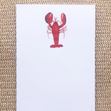 Lobster Notepad - Finding Silver Pennies