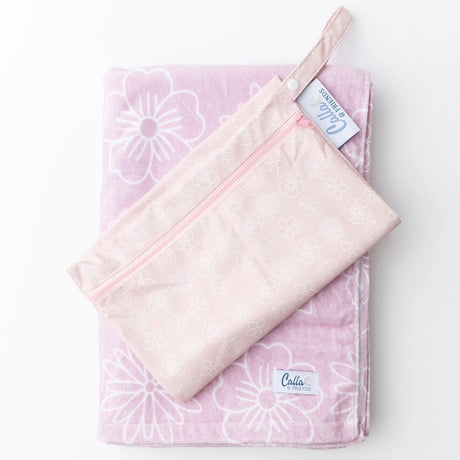 The Blossom Kenzie Beach Towel + Wet Bag - Calla & Friends