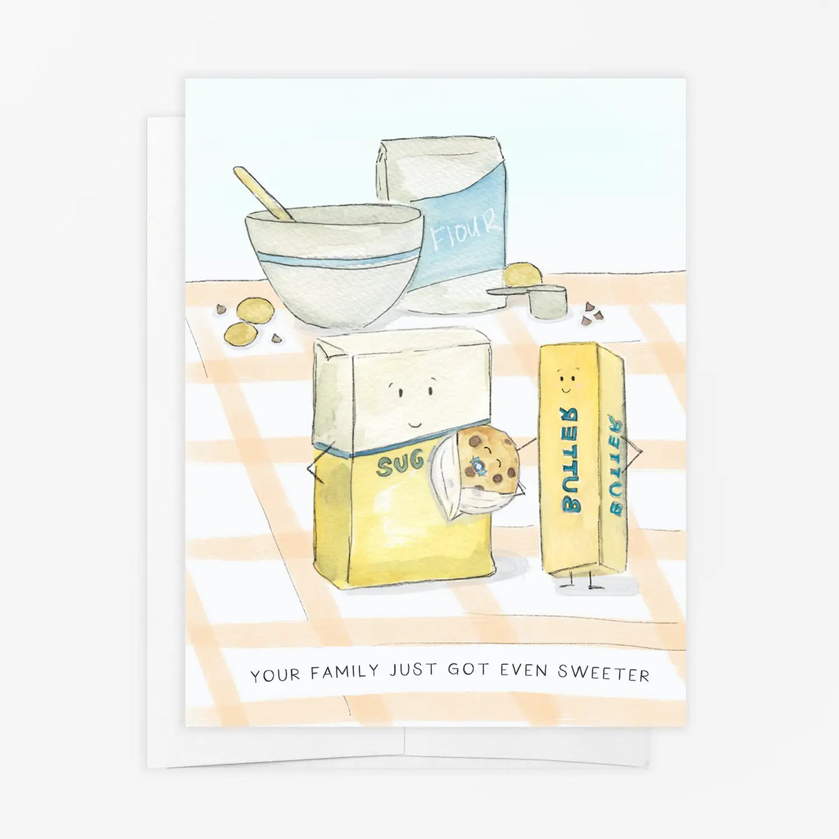 Welcome Sweet Baby Card - Emmy + Olly