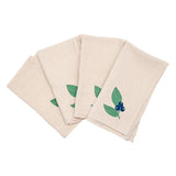Maine Blueberries 100% Cotton Cloth Napkins (Set of 4) - Cinder + Salt