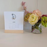 2027 Watercolor Desk Calendar - Finding Silver Pennies