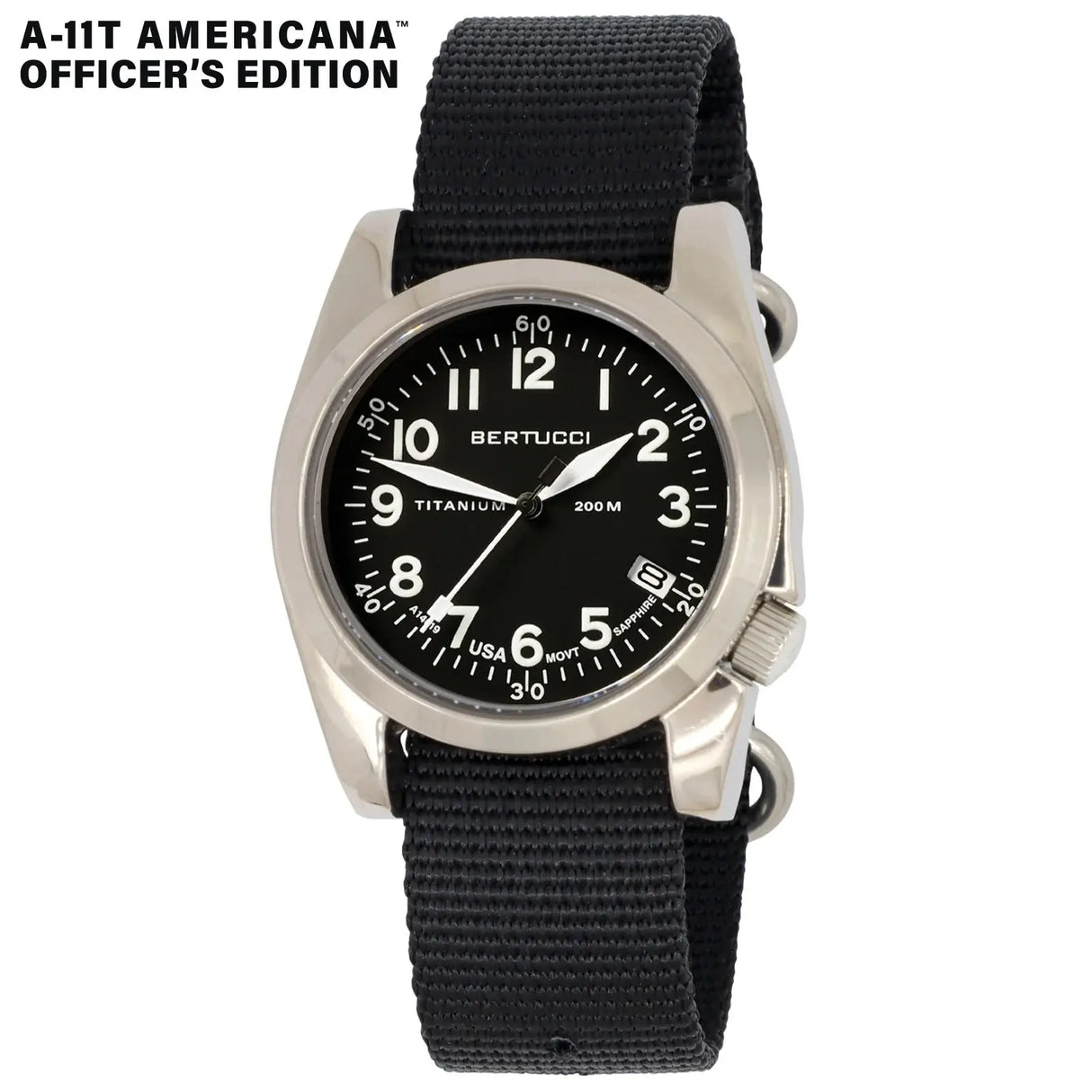 A-11T Americana Officers Edition Watch - MH Bertucci | MADE IN THE USA - The Woods Maine