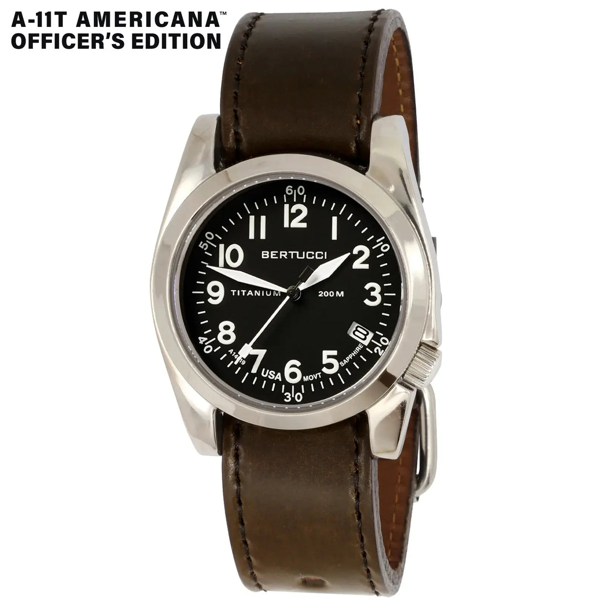 A-11T Americana Officers Edition Watch - MH Bertucci | MADE IN THE USA - The Woods Maine