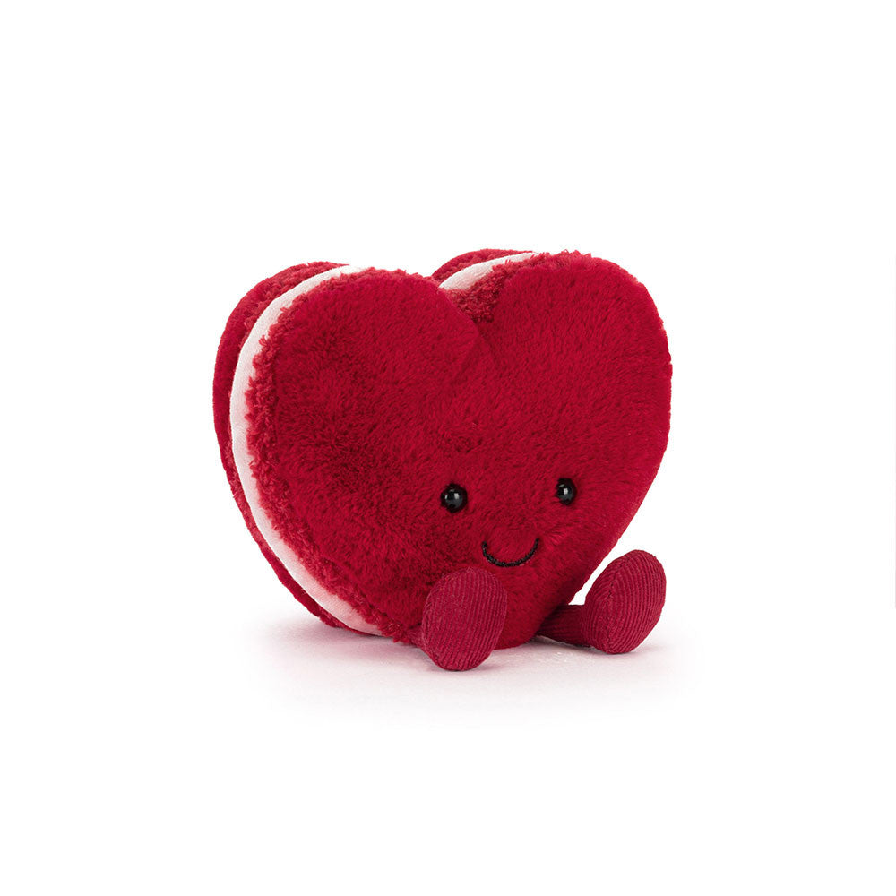 Amuseables Arlette Red Heart Macaron - JellyCat