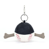 Amuseables Sports Baseball Bag Charm - JellyCat