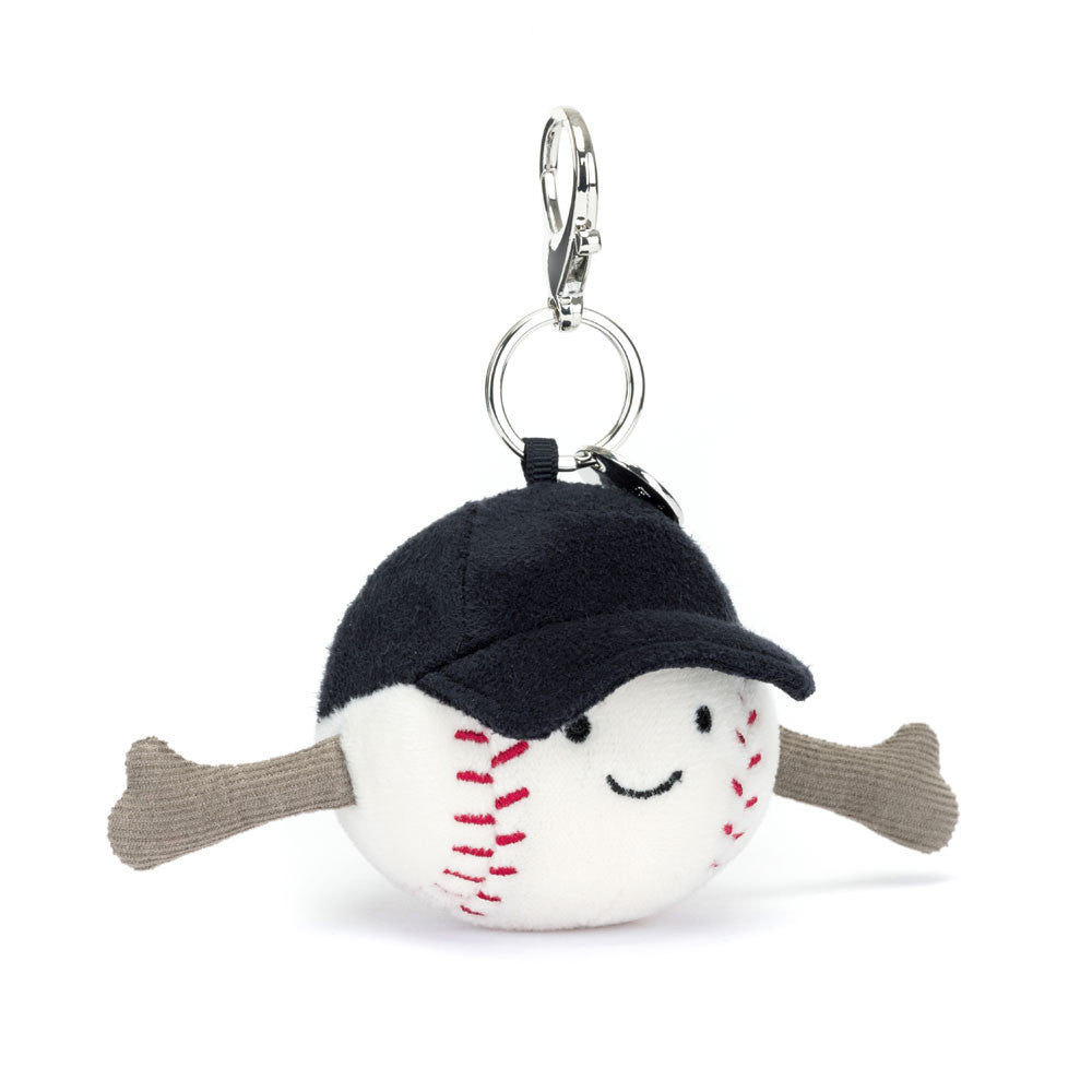 Amuseables Sports Baseball Bag Charm - JellyCat