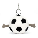 Amuseables Sports Soccer Bag Charm - JellyCat