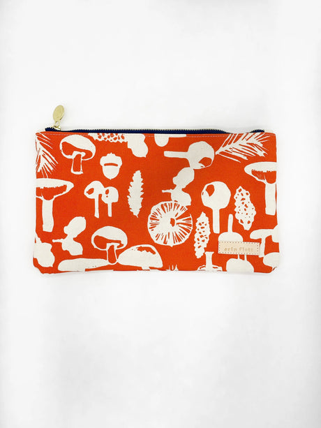 Anthro Orange Mushroom Clutch - Erin Flett - The Woods Maine