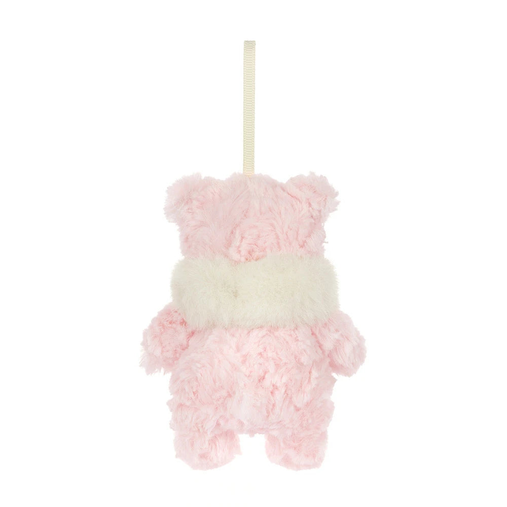 Leola Bear Winter Warmer Ornament - JellyCat