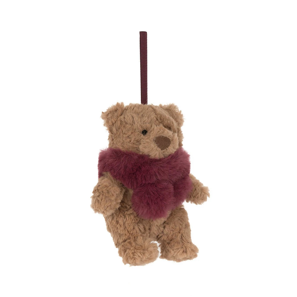 Bartholomew Bear Winter Warmer Ornament - JellyCat