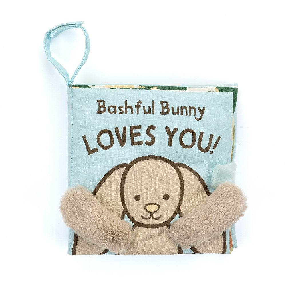 Bashful Bunny Loves You Book - Jellycat