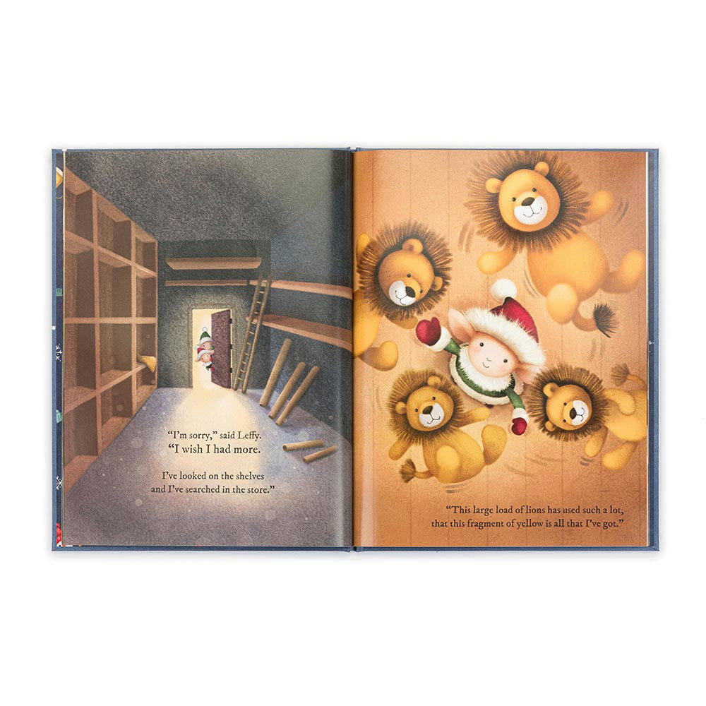 Eldo Elf and the Patchwork Bashful Bunny Book - Jellycat