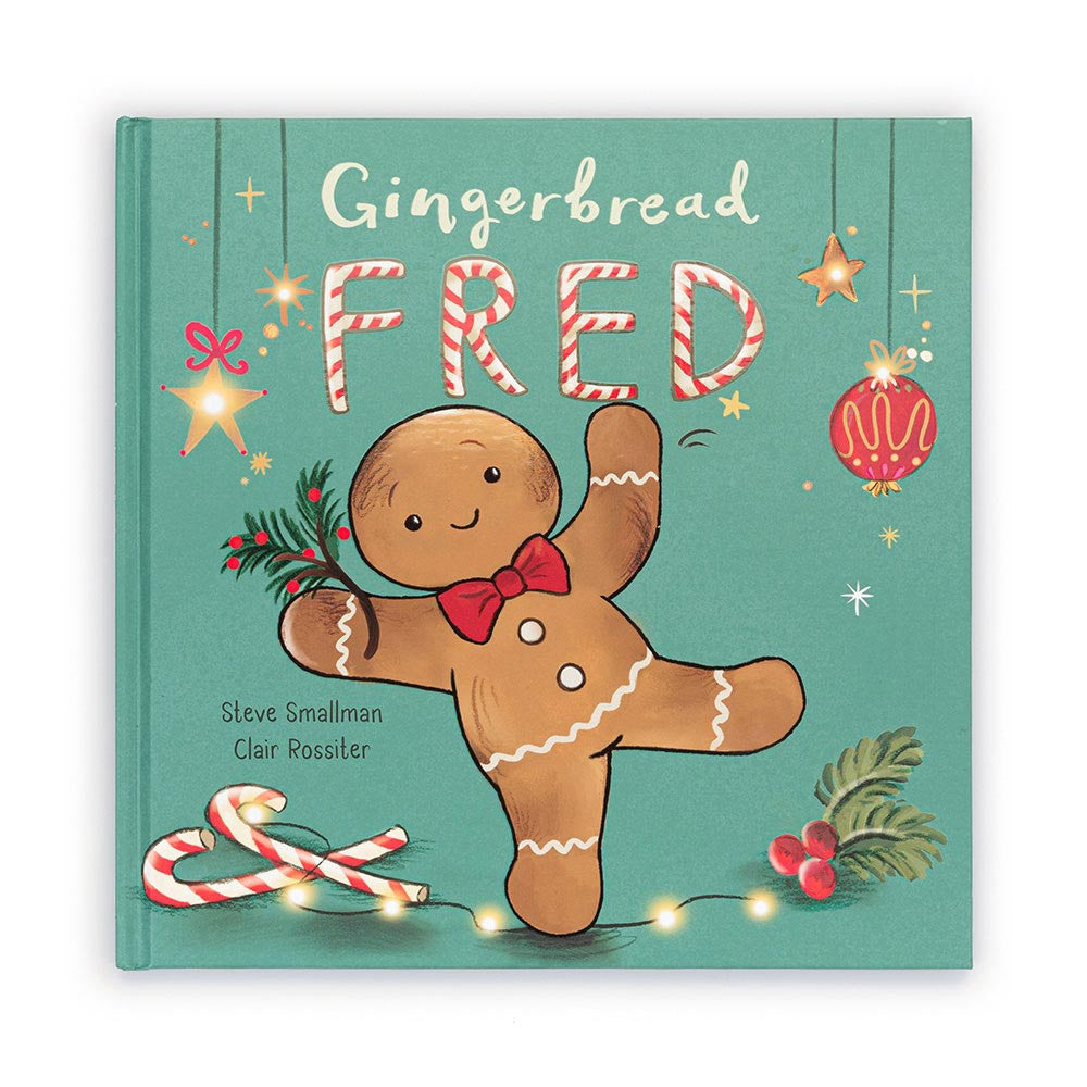 Gingerbread Fred Book - JellyCat