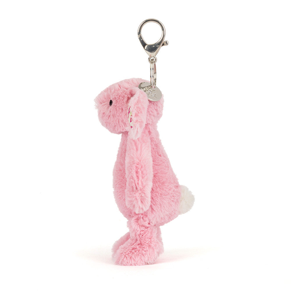 Blushkin Blossom Bunny Bag Charm - JellyCat