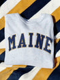 BUNDLE: The Woods Maine® Classic x Boathouse Crewneck Sweatshirt  + The Woods Maine®: Pinstripe x Chappy Wrap - The Woods Maine