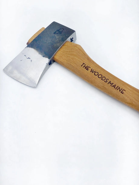 BUNDLE: The Woods Maine® x Brant and Cochran Dirigo Belt Axe + The Woods Maine x Give'r Three Pines® Work Gloves - The Woods Maine