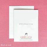 Best Mom Mother's Day Card - Gert & Co - The Woods Maine