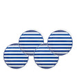 Blue Stripe Canapé Plates - Caskata - The Woods Maine
