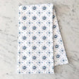 Blue & White Medallion Kitchen Tea Towel - Gert & Co - The Woods Maine