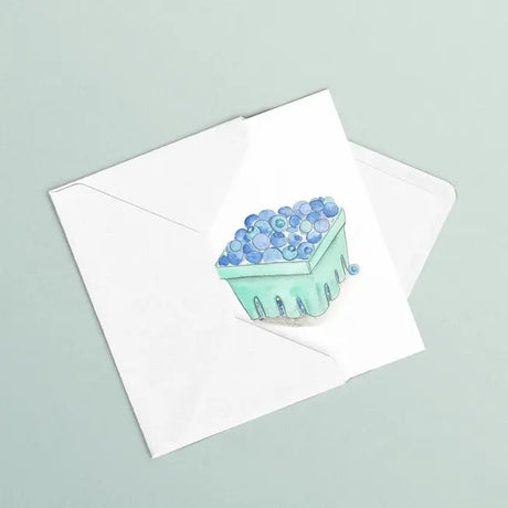 Blueberry Mini Card - Emmy + Olly - The Woods Maine