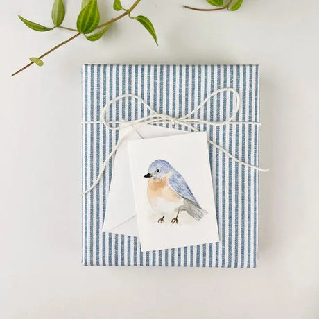 Bluebird Mini Notecard - emily lex studio - The Woods Maine