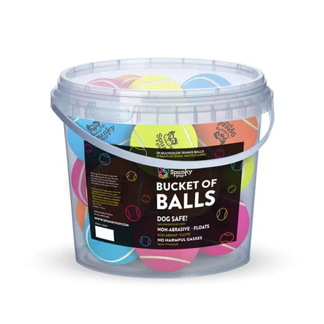 Bucket of Balls (24 Count) - Spunky Pup - The Woods Maine