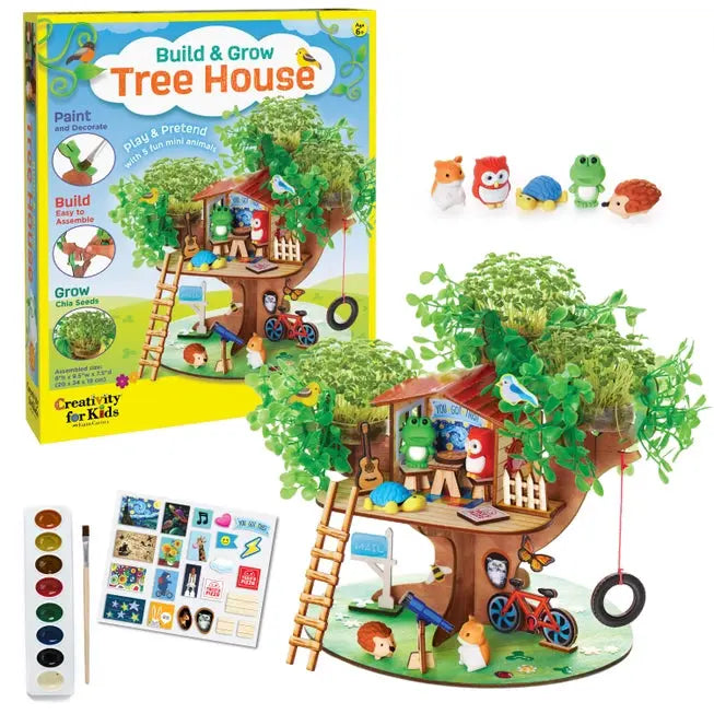 Build & Grow Tree House Kit - Faber-Castell - The Woods Maine