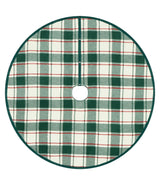 PRE-ORDER: Christmas Check Christmas Tree Skirt - Chappy Wrap