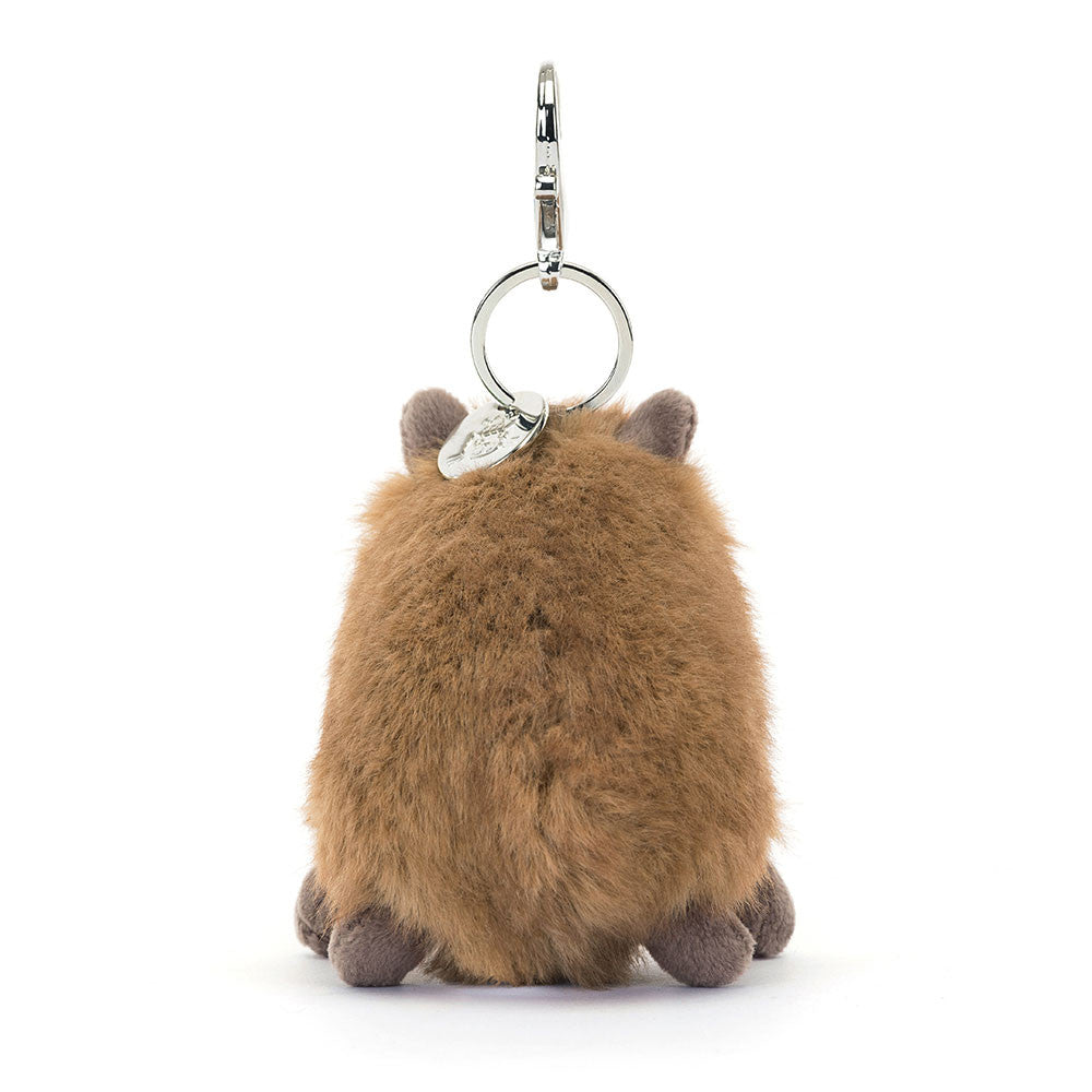Clyde Capybara Bag Charm - JellyCat