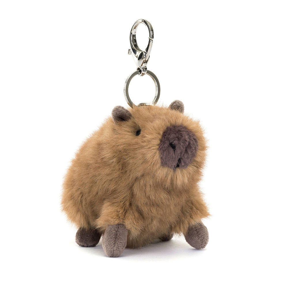 Clyde Capybara Bag Charm - JellyCat