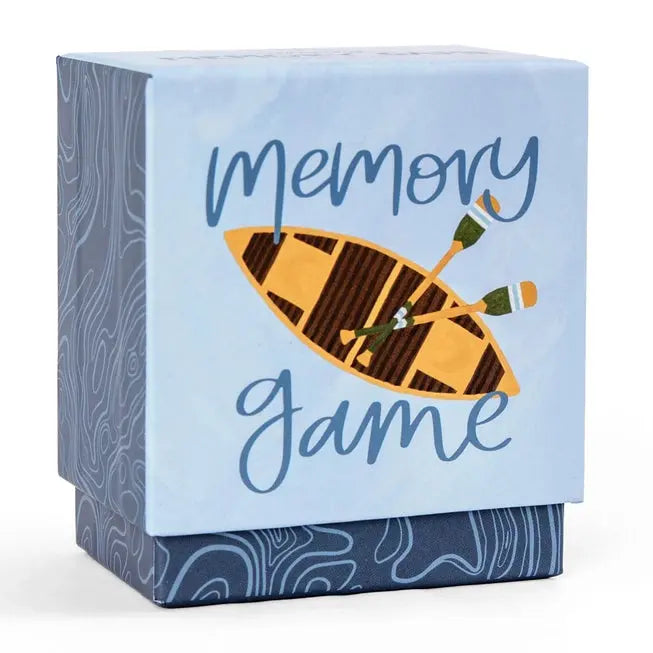 Camping Memory Game - One Canoe Two Paper Co. - The Woods Maine
