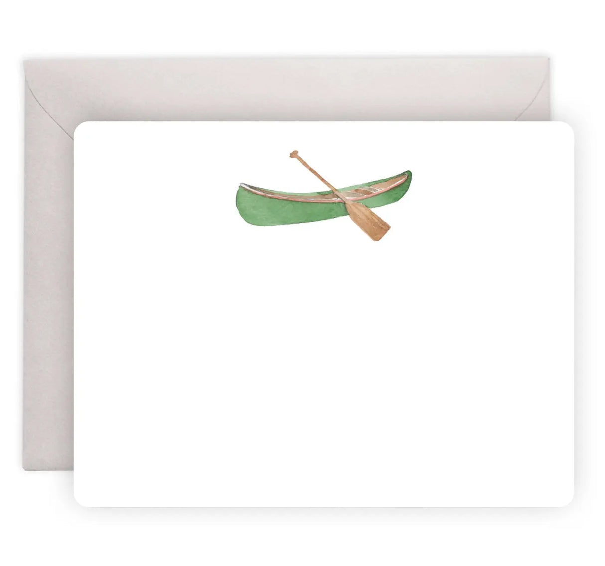 Canoe Flat Notecard Boxed Set - E. Frances Paper E. Frances Paper
