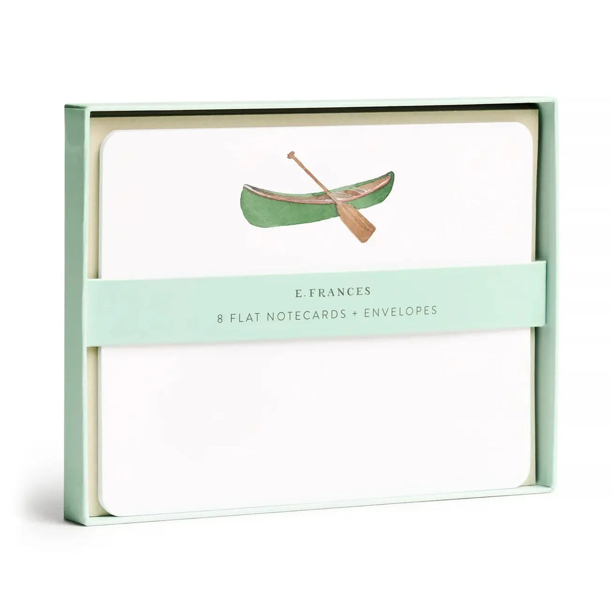 Canoe Flat Notecard Boxed Set - E. Frances Paper E. Frances Paper
