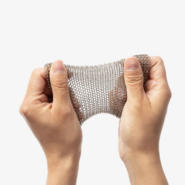 Chain Mail Cast Iron Scrubber - Field Company - The Woods Maine