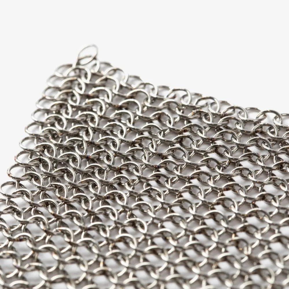 Chain Mail Cast Iron Scrubber - Field Company - The Woods Maine