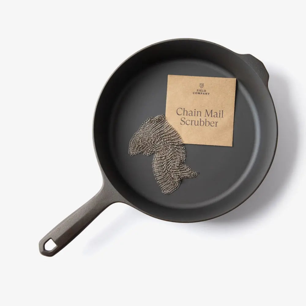 Chain Mail Cast Iron Scrubber - Field Company - The Woods Maine