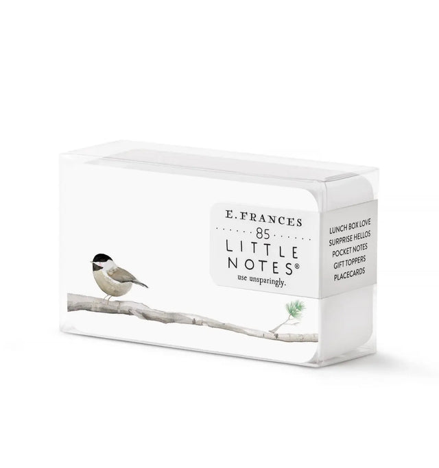 Chickadee Set of 85 Little Notes® - E. Frances Paper E. Frances Paper