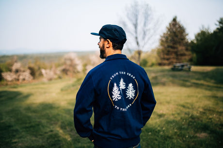 The Woods Maine®: From The Seas to the Trees® Adult Quarter Zip Sweatshirt