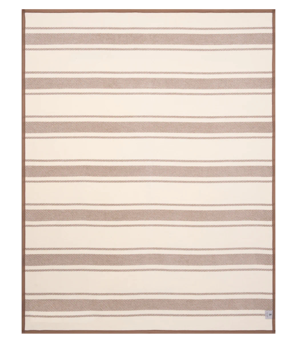 Dockside Stripe Sepia Blanket - Chappy Wrap